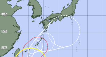 台風2号は確実に沖縄県を通過するとおもわれる💦こんな状況で飛行機飛ぶのか？